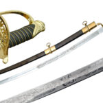 US Civil War Carbon Steel Blade | Wire Wrapped Handle 41 inch Sword